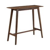 Coaster Finnick Rectangular Bar Table Walnut Model 101436